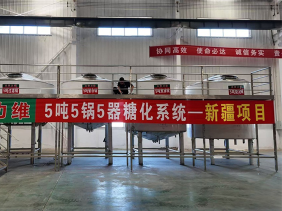 宿松精酿啤酒设备厂—5吨精酿啤酒设备—新疆项目
